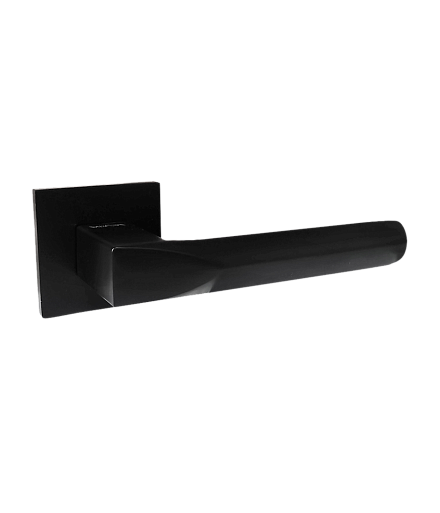 Ручки стандарт Ручка дверная Vrata на квадратном основании AL-03-A2173 BL 